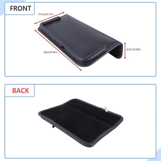 Aunginsy Center Console Shifter Storage Tray Cover Lid Compatible with Ford Maverick 2022 2023 2024 2025 2026, Car Gear Shift Organizer Tray Box Groove Insert Slot Cover PU Leather Accessories