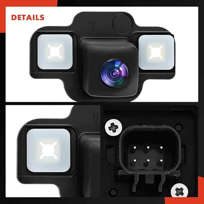 A-Premium Rear View Backup Camera Compatible with Toyota | Parking Camera for RAV4 2019-2023, RAV4 Prime 2021-2023