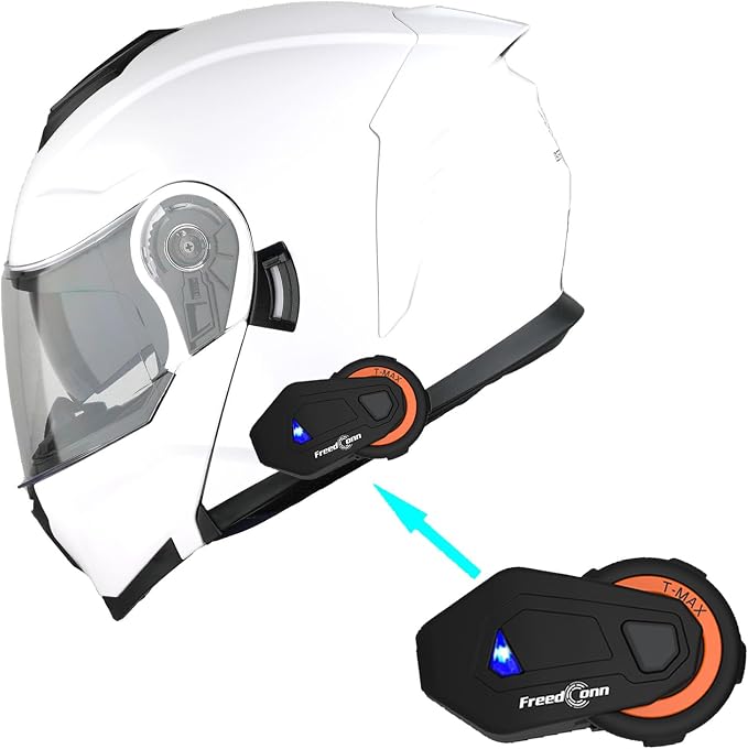 1Storm Motorcycle Street Bike Modular/Flip up Dual Visor Sun Shield Full Face Helmet HJK920