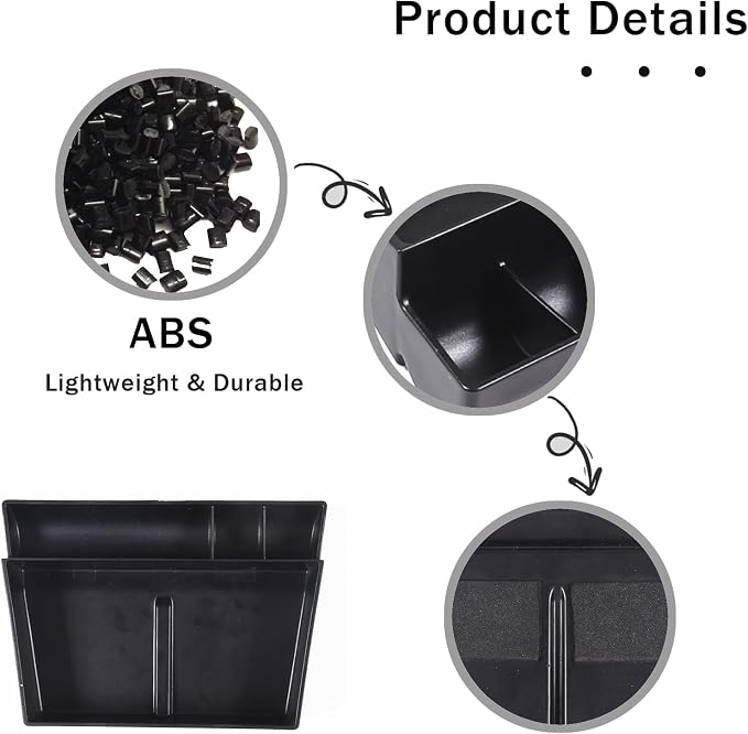 Center Console Organizer Tray for Honda Pilot 2016-2022/ Ridgeline 2020-2023/ Passport 2019-2023 Gear Shift Organizer Tray