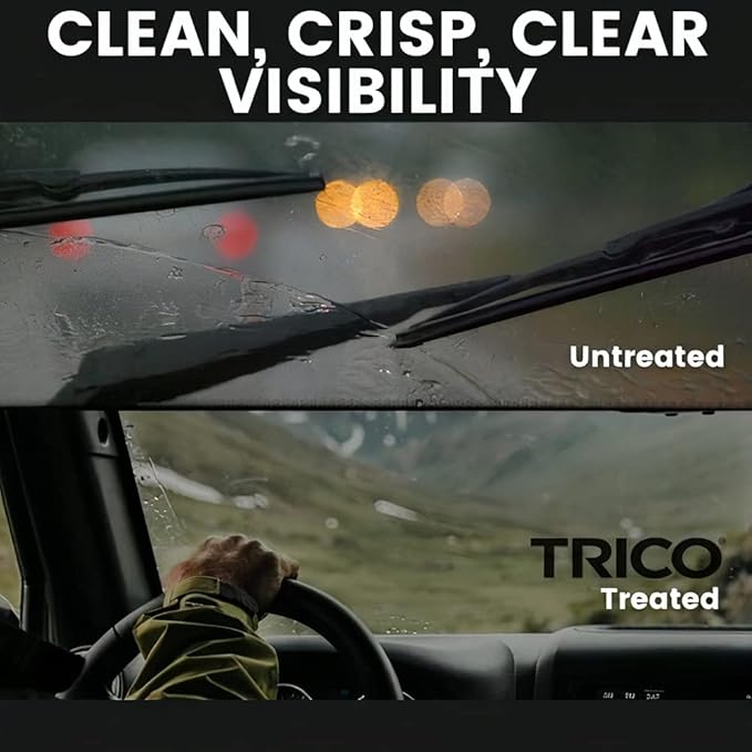 TRICO Diamond 22" + 20" Super Premium Automotive Replacement Windshield Wiper Blades (Set of 2), Passenger and Driver Side All-Weather Beam Wiper Blades for Select Vehicle Models (Item #25-2220)