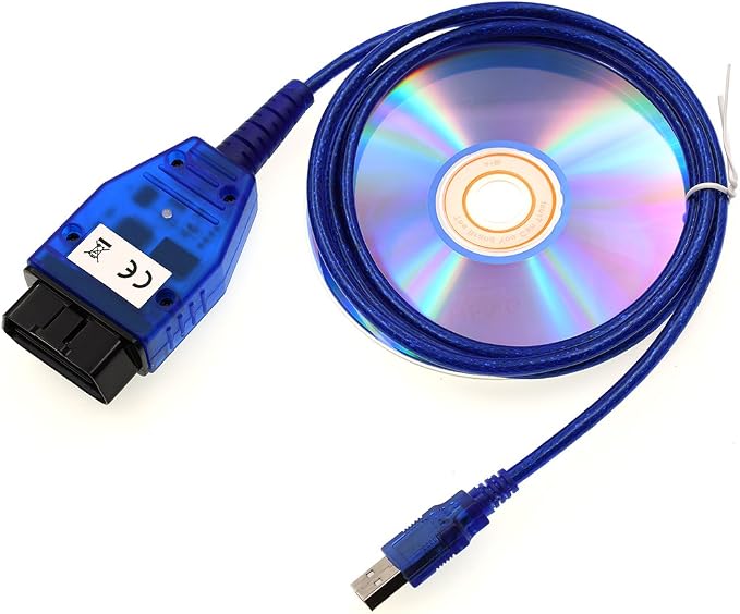 Compatible for BMW-INPA K+DCAN Diagnostic Cable Support E serials E39 E46 (with Switch) Work with ISTA SSS NCS Coding Winkfp Programing