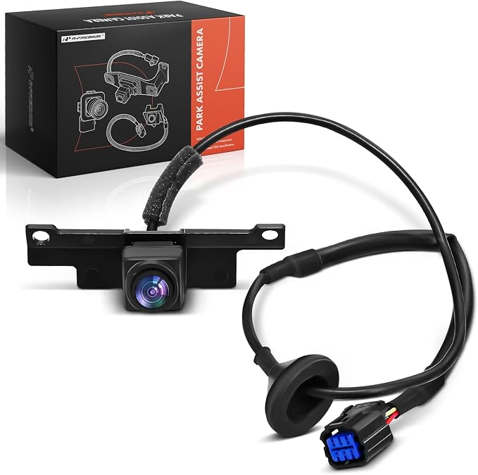 A-Premium Rear View Backup Camera Compatible with Kia | Parking Camera for 2017 2018 2019 Soul Soul EV - Replace# 95760B2010