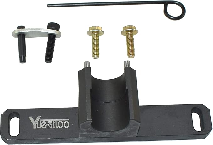2801 Flywheel Holder Flex Plate Lock Tool & 7676 Oil Seal Repair Kit with Balance Shaft & Oil Pump Alignment Tool Set, Compatible with BMW N20 N26 Engines