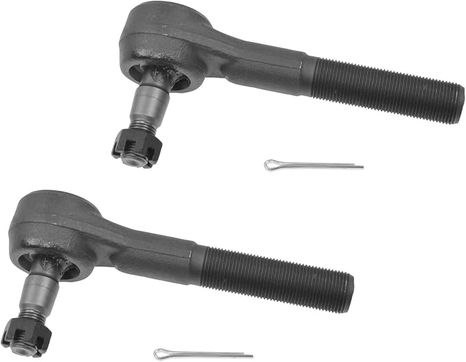 TRQ Front Inner Tie Rod Set 2 Piece Compatible with 1991-1996 Dodge Dakota