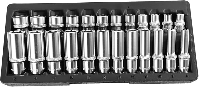 OEMTOOLS 22963 24-Piece Metric Socket Set