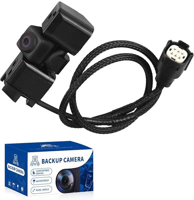 Rear View Backup Camera Compatible with Chevy Colorado 2015-2019, for GMC Canyon 2015-2019 2.5L 2.8L 3.6L, Replace 22896940 84143039