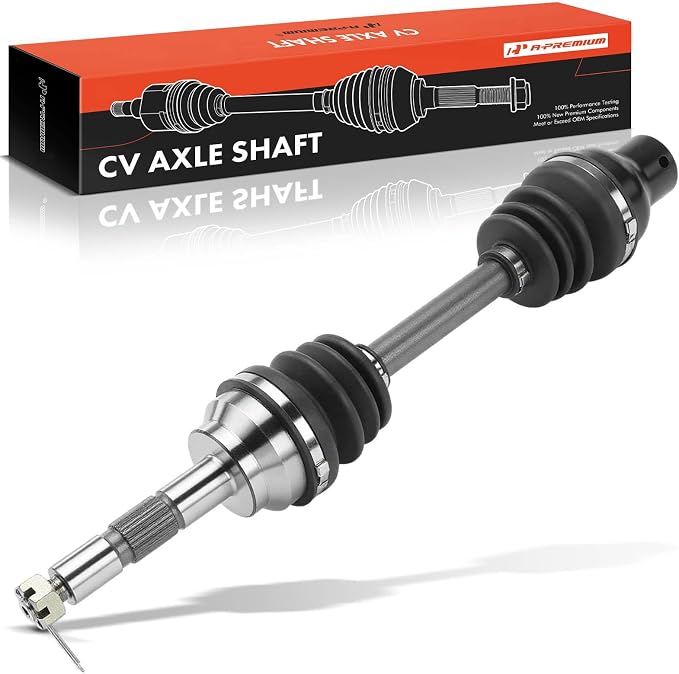 A-Premium Front Driver or Passenger Side CV Axle Shaft Assembly for Polaris | Compatible with Magnum 325/425, Scrambler 400/500, Sportsman 335/400/500, Worker 335/500, Xplorer 250/300/400/500