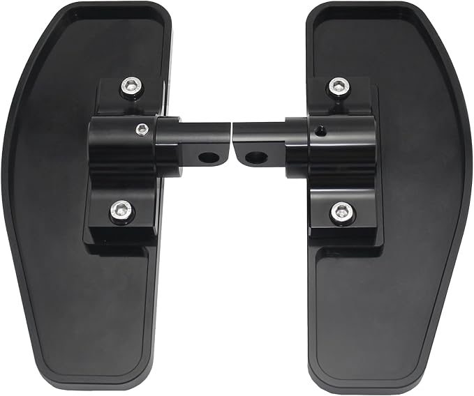8'' Mini Front Driver Footpegs Floorboards for Harley Softail Street Bob 114, Fat Bob, Fat Boy, Low Rider ST, Sport Glide, Breakout Slim 2018-2025 2026 Models
