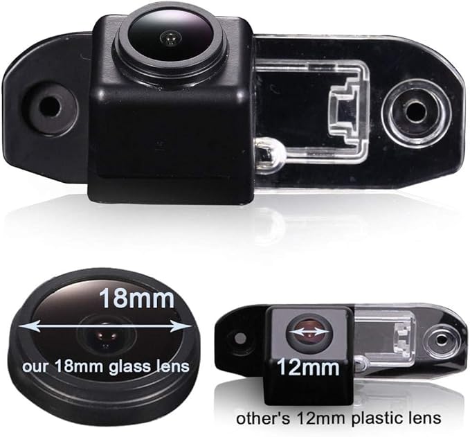 Super HD Vehicle Camera 1280x720 Pixels 1000 TV Lines car Rear View Back up Vehicle Camera Parking Reverse for Volvo S80 S140 XC60 S40 C70 S80L S40L S80 S60L S40L XC90 S80L Waterproof