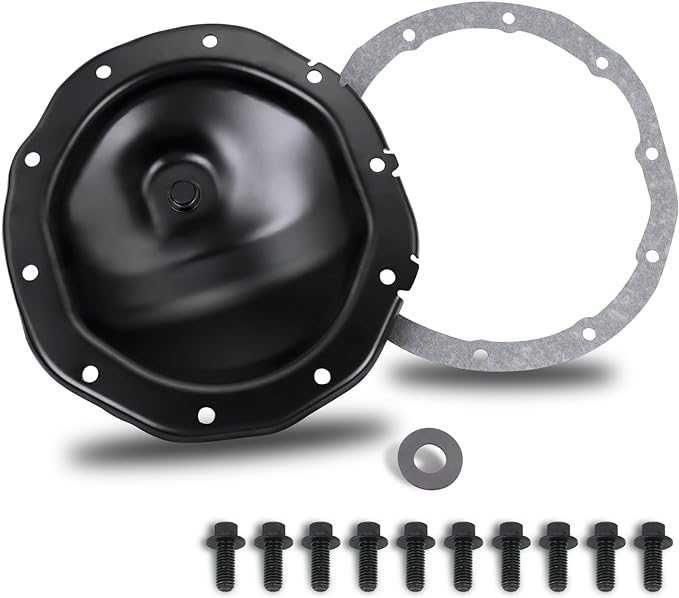697-706 Rear Differential Cover with Gasket & Magnet and 10 screws | Replacement for Chevy GMC & Cadillac Models 1998-2010 | Silverado 1500 S10 Tahoe Sierra 1500 Yukon C/K1500 Suburban Escalade etc