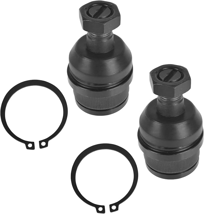 TRQ Front Lower Ball Joint Set Compatible with 70-91 Chevrolet 72-99 Dodge 72-96 Ford GMC 71-80 International 72-91 Jeep 75-81 Plymouth