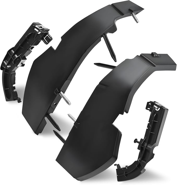 Bumper Support Brackets Cover Retainer Mount Retainer Kit Fits for 2015-2021 Dod-ge Challenger Replaces 68375013AA 68259546AA 68024342AD 68024343AD (Front Left and Right Side)