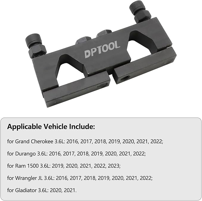 DPTOOL Camshaft Holding Tool Cam Locking Timing Tool for for Chrysler 3.6L Upgrade PHEV WD WK JL DT Engines