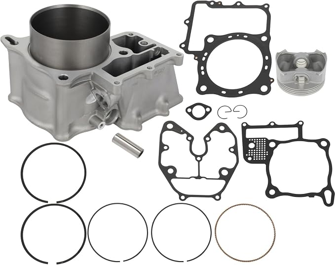 ECCPP Cylinder Piston Ring Gasket 2006-2010 for Honda for SXS700M4 Pioneer 700-4 Cylinder Piston Gasket Top End Kit