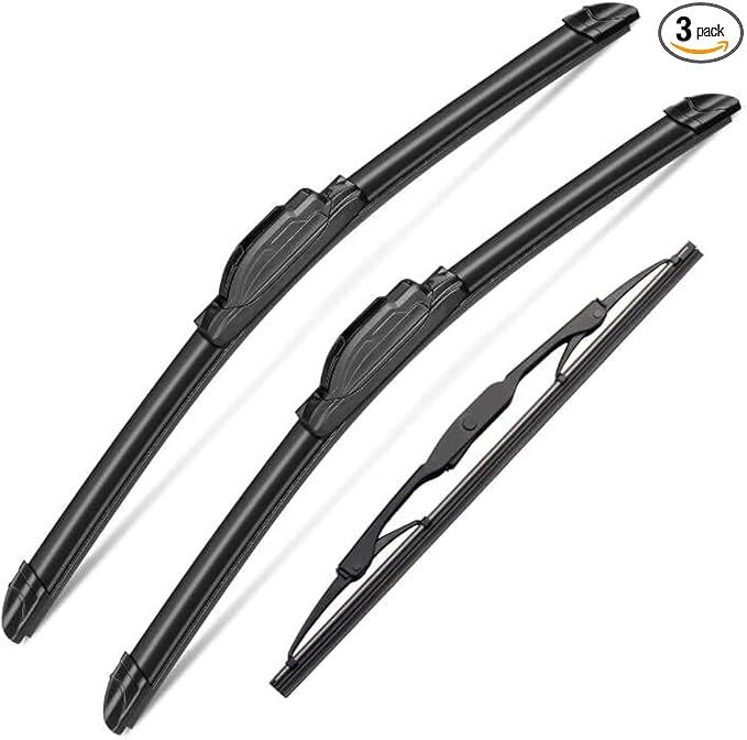 3Pcs Windshield Wiper Blades for Cadillac XT5 2017 2018 2019 2020 2021 2022 2023, Original Equipment Automotive Replacement Windshield Wiper for My Car-24"/20"/11T" (Pack of 3) J- HOOK