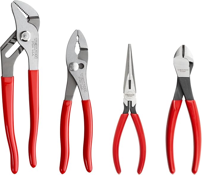 TEKTON Pliers Set, 4-Piece | PLR99022