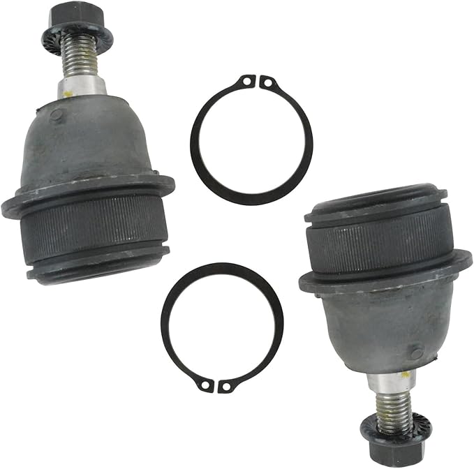 TRQ Front Lower Driver and Passenger Side Ball Joint Set Compatible with 2007-2010 Chrysler Sebring 2011-2014 200 2008-2014 Dodge Avenger 2009-2020 Journey