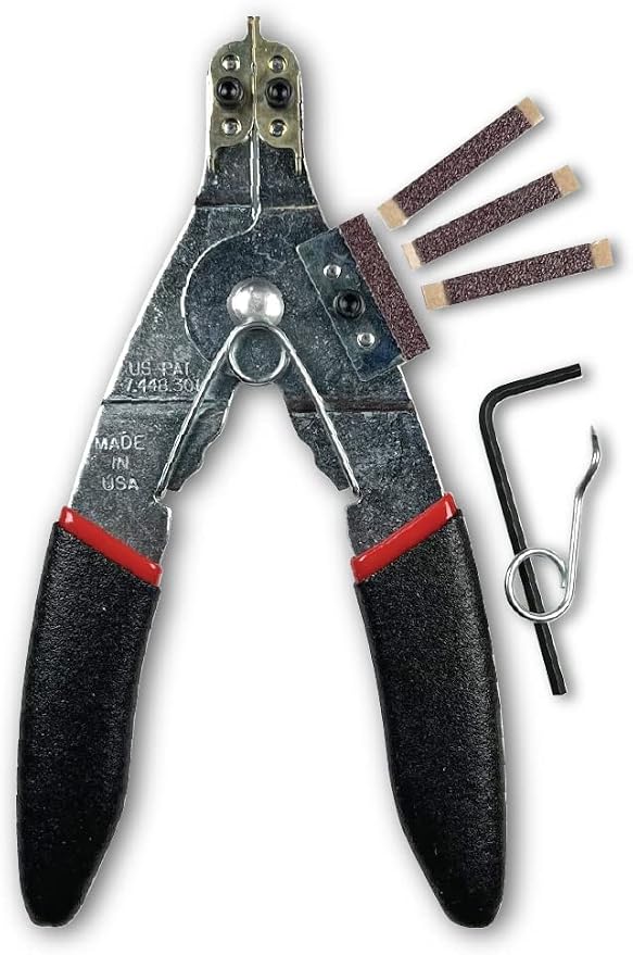 MRTK Just Clips Snap Ring Tool Kit for Milwaukee Cordless Tools with Snap Ring Pliers, ClipKey and Milwaukee Style snap rings and o-rings