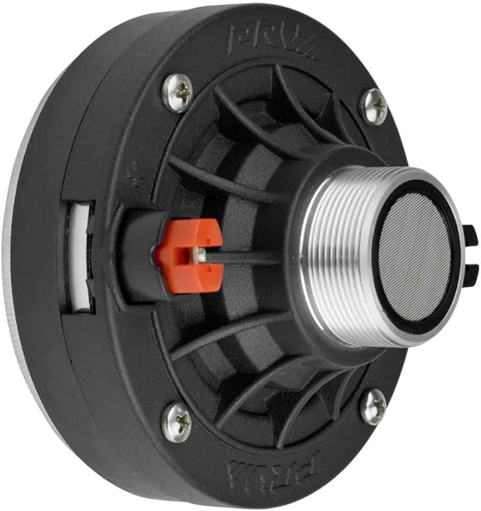 PRV AUDIO D270Ph Compression Driver 1" Exit Phenolic Driver for Vocal Reproduction, 2" Voice Coil 150 Watts 8 Ohms Improved Performance on New Compact Design (Single)