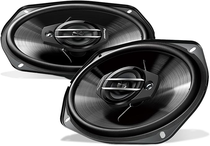 PIONEER G-Series TS-G6930F 6” x 9” 3-Way Speakers (Pair) – 400W Max, Balanced Sound + Smooth Treble, Great Stock Replacement, High-Efficiency Speaker Designed for OEM Power