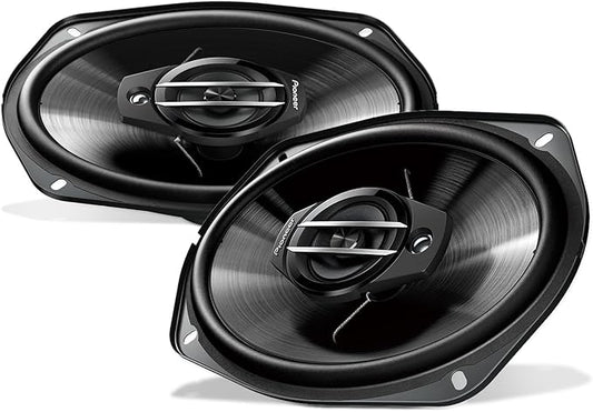 PIONEER G-Series TS-G6930F 6” x 9” 3-Way Speakers (Pair) – 400W Max, Balanced Sound + Smooth Treble, Great Stock Replacement, High-Efficiency Speaker Designed for OEM Power