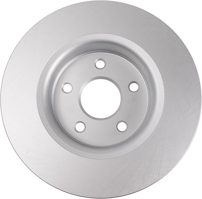 TRQ Front Brake Rotor Set G Coated Vented Compatible with 2006-2010 Jeep Commander 2005-2010 Grand Cherokee