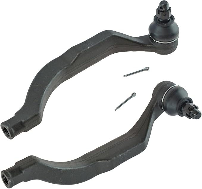 TRQ Outer Driver and Passenger Side Tie Rod Set 2 Piece Compatible with 1996-2004 Acura RL 1997-1998 Acura TL V6 3.2L