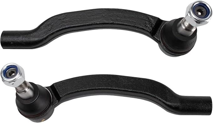 TRQ Front Outer Tie Rod Set 2 Piece Compatible with 2014-2021 Ram ProMaster 1500 14-21 ProMaster 2500 14-21 3500