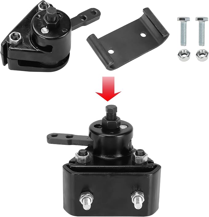 GREHUA Go Kart Brake Kit Compatible with Yerf-Dog Manco 9598 9597 ASW Bristers Airheart MB-1, Mechanical Disc Brake Caliper with Bracket for Predator 212cc 196cc 6.5hp GX160 Drift Trike Go Cart Parts