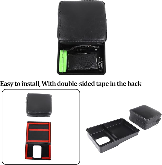HAPPYHORSE Car Center Console Armrest Cushion Pad Storage box Compatible with Toyot@ GR86/Subaru BRZ 2022-2025, Center Console Armrest Organizer storage box Pillow Cushion Pad Accessories