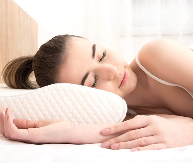 EPABO Contour Memory Foam Pillow Orthopedic Sleeping Pillows, Ergonomic Cervical Pillow for Neck Pain - for Side Sleepers, Back and Stomach Sleepers, Free Pillowcase Included (Firm & Queen)