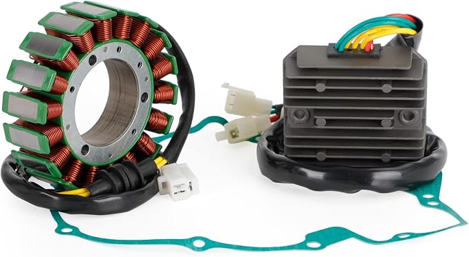 Magneto Stator Voltage Rectifier Gasket Kit for Honda VT1100 VT1100D2 Shadow A.C.E. 1999, for Honda VT1100 VT1100C Shadow Spirit 1997-2007, for Honda VT1100 VT1100C3 Shadow Aero 1998-2002