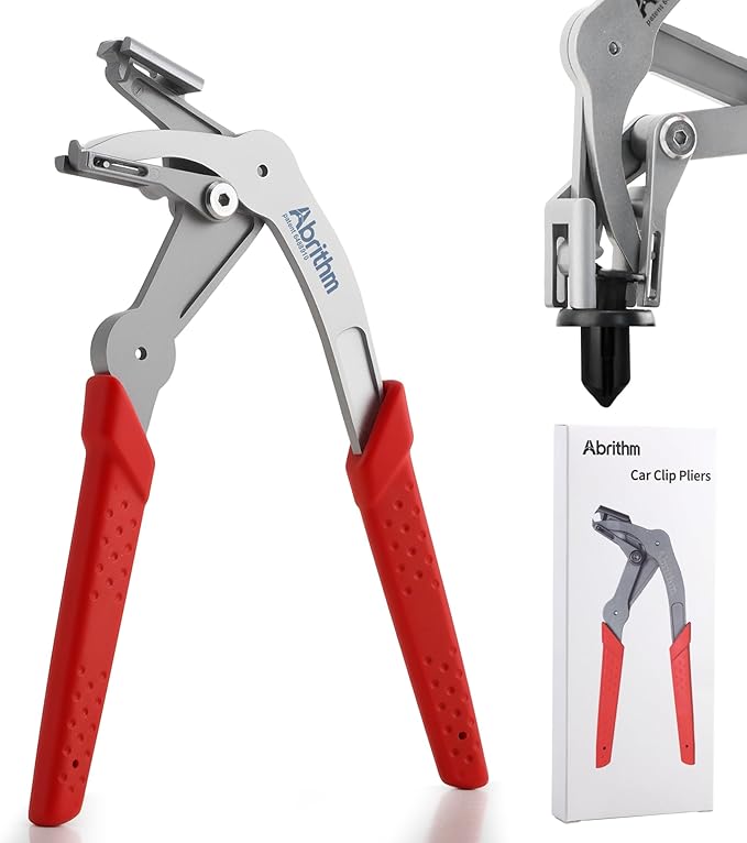 Car Clip Pliers, Panel Clip Removal Pliers, Professional Plastic Fastener Removal Tool for Removing Automotive Fasteners Clips Without Damage
