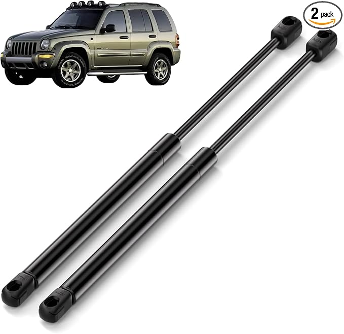 ARANA Rear Window Glass Struts for Jeep Liberty 2002-2007, 4365 Trunk Lift Support Shocks Spring Fit Jeep Liberty Base/Limited/Renegade 2002-2007, 2Pcs