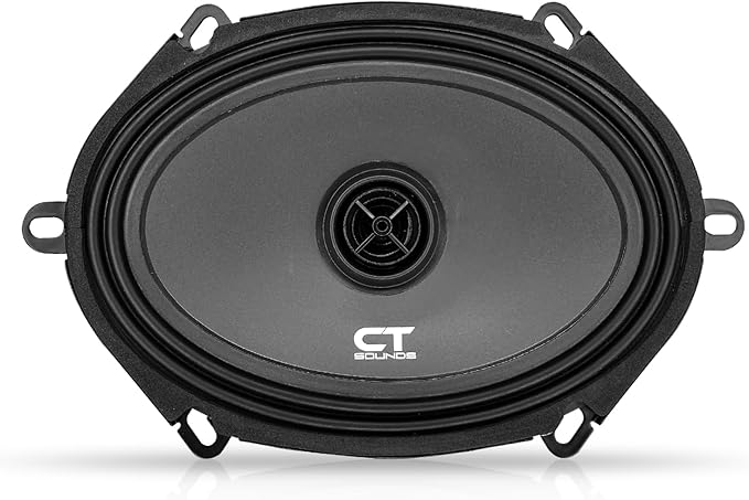 CT Sounds Tropo 5x7” 120 Watt Shallow-Mount Coaxial Car Speakers - Pair