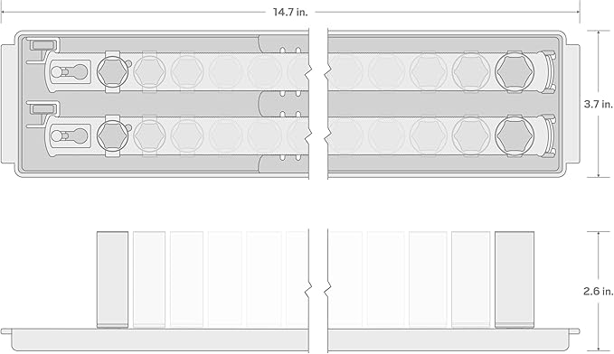 TEKTON 1/4 Inch Drive 6-Point Socket Set, 28-Piece | SHD90211