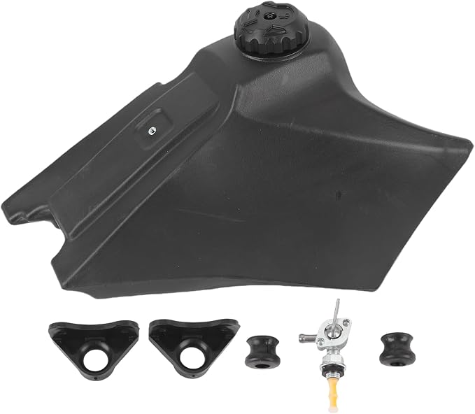 Shkalacar Fuel Gas Tank 5PA 24110 30 00, Shockproof Oil Tank Replacement with Larger Fuel Storage for YZ85 Pit Dirt 2002 to 2018 Gasoline Lightweight Performance