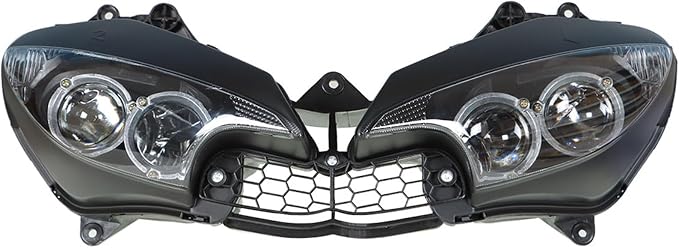 LABLT Motorcycle Headlight Front Headlamp Replacement for Yamaha YZF R6 2003-2005 YZF R6S 2003-2009