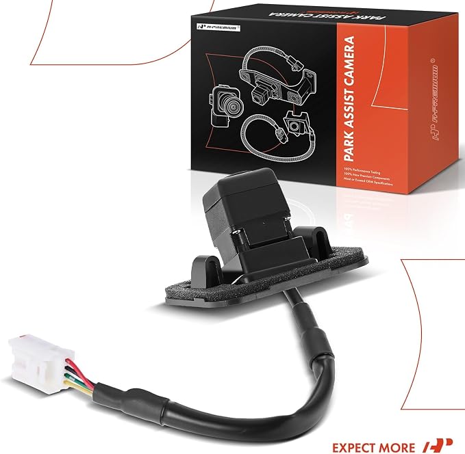 A-Premium Rear View Backup Camera Compatible with Mazda | Parking Camera for 2008 2009 2010 2011 2012 CX-7 CX7 - Replace# E22367RC0