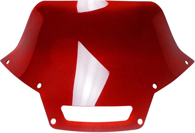 Claret Red Windshield Windscreen Fits for Harley Davidson Low Rider ST FLXRST FXRST 2022-2024 (Red)