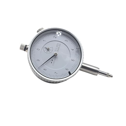 HFS(R) 0-0.05" Dial Indicator Lathe Tool High Precision, 0.05" Measuring Range, 0.0001" Graduation Interval