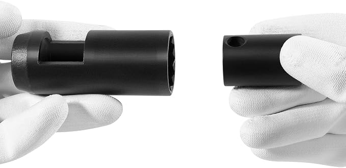 JDE92 Injector Socket Tool/21MM Injector Nozzle Socket Compatible with Engines Equipped with the Robert Bosch KDEL Injection Nozzle, Replace for JDE92, 7458