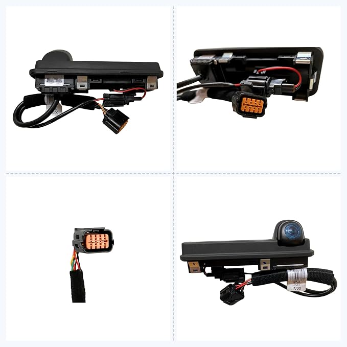 Car Rear View Backup Camera with Trunk Release Switch Replacement for Kia Soul 2020-2021 Rear View Safety Parking Assist Replace# 99240-K0000 99240K0000