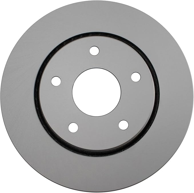 TRQ Front Brake Rotor Set G Coated Vented Compatible with 2008-2016 Dodge Grand Caravan 2009-2013 Journey 2012-2015 Ram C/V 2008-2016 Chrysler Town and Country 2009-2014 Volkswagen Routan