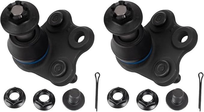 TRQ Front Lower Ball Joint Driver and Passenger Side Compatible with 2022 Lexus NX350 2022 Lexus NX350h 2023 Toyota bZ4X 2019-2023 Toyota RAV4 2021-2023 RAV4 Prime 2021-2024 Venza