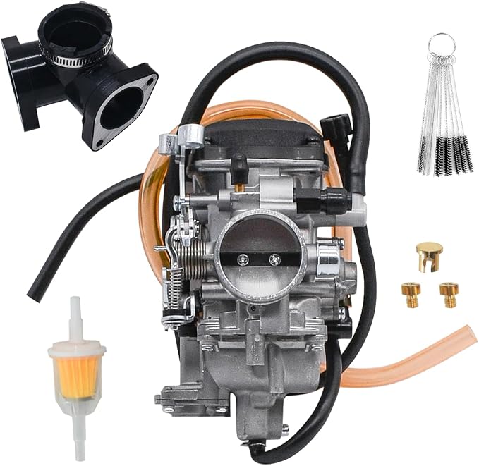 Partman 15003-1241 Carburetor Kit Fit for Kawasaki Vulcan 1500 VN1500 Classic 1996-2004 With Intake Manifold 59076-1105