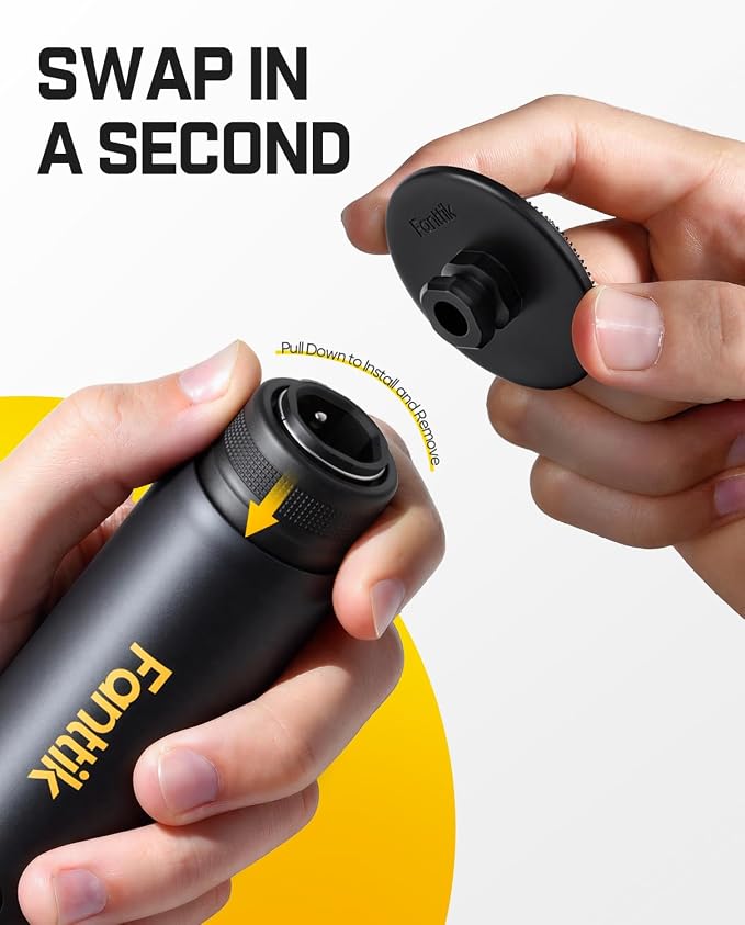 Fanttik P10 Pro Mini Car Buffer Polisher, 4000mAh Cordless Rotary Car Polisher Waxer, 2 Inch/3 Inch, 3 Variable Speed 300-950 RPM Car Detailing Kit for Polishing, Sanding, Waxing and Cleaning