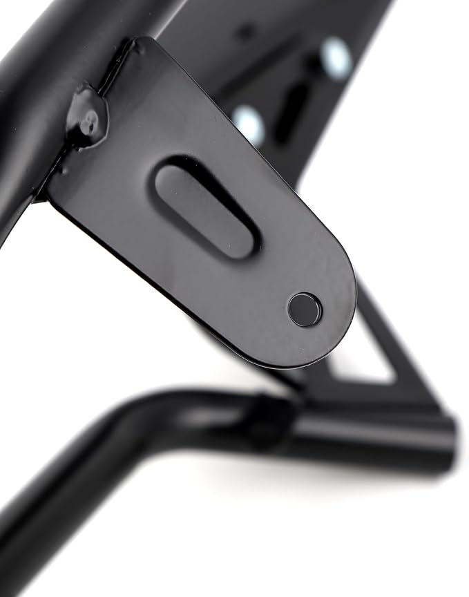 Mokuo Motorcycle Windshield in ABS Material Compatible with Honda Navi 2022 2023, Upgraded 3mm Thickness Come with Mounting Bracket,Black Color