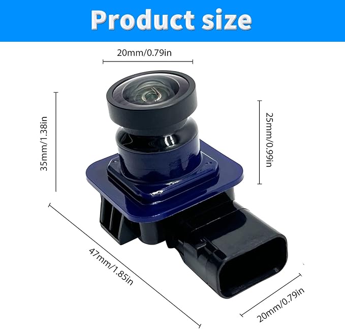 Rear View Back Up Camera Compatible with Ford Focus 2012 2013 2014 2015 Reverse Park Assist Backup Camera
